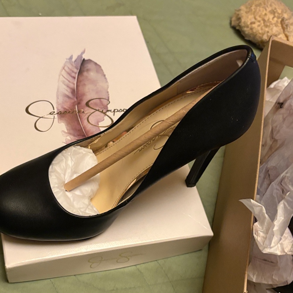 Jessica Simpson Classic Black Heels